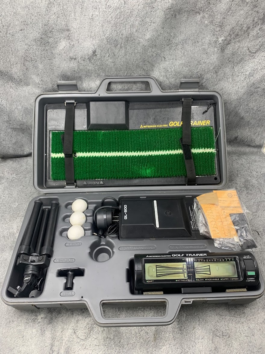 【 昭和レトロ 三菱電機 ゴルフトレイナー GL-500 GOLF TRAINER 】Mitsubishi ゴルフ練習機 マイコン 