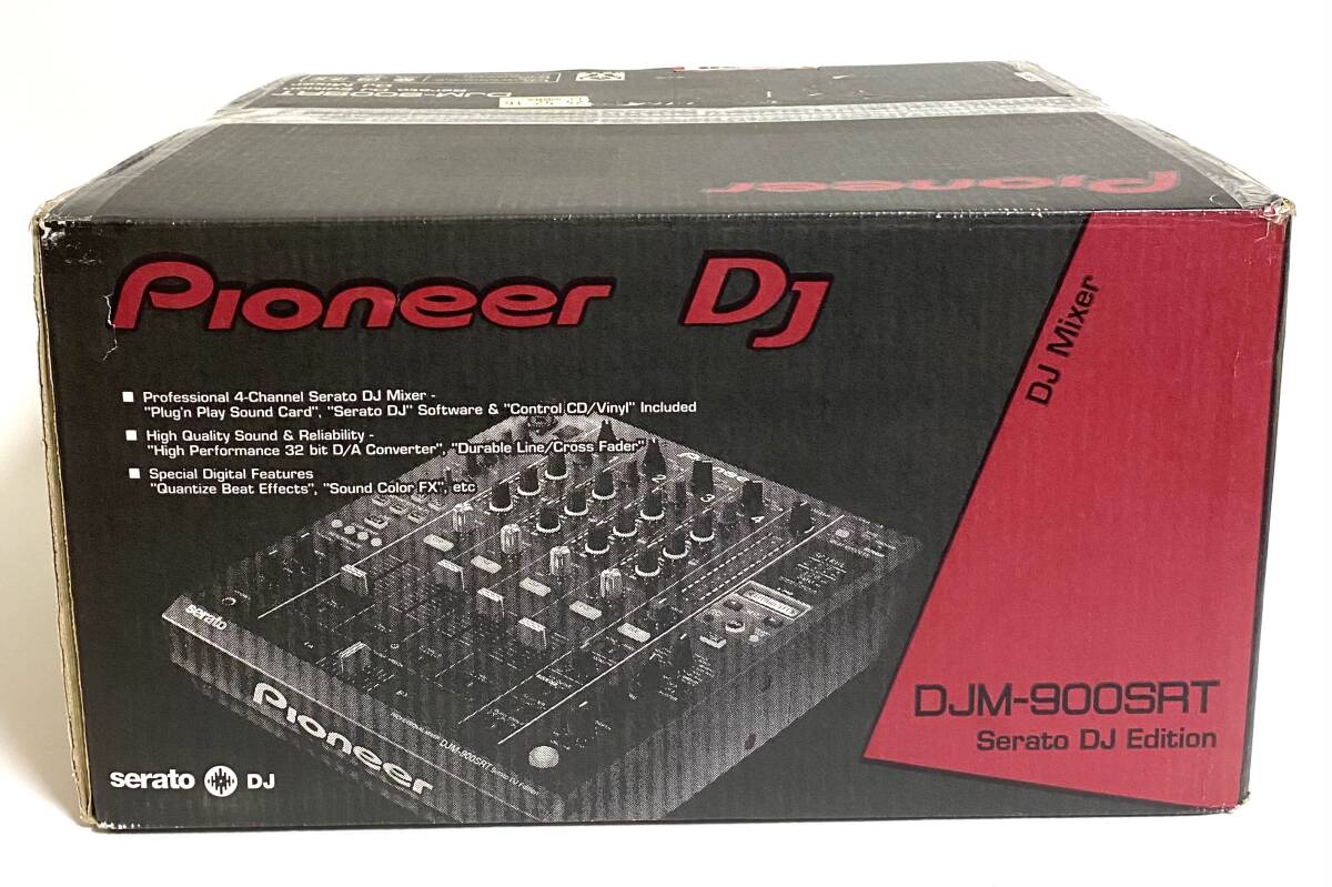 ★展示未使用品★ Pioneer パイオニア DJM-900SRT Serato DJミキサー DJ Mixer I250627