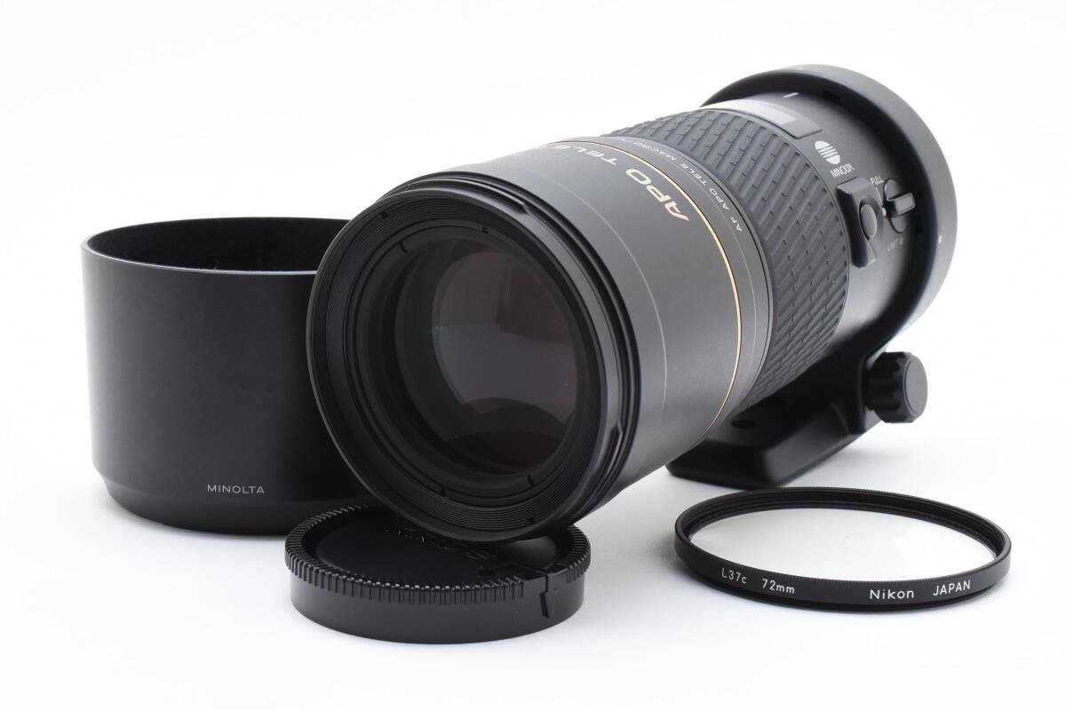 ★希少品★ ミノルタ MINOLTA AF APO TELE MACRO 200mm F4 Y2924#675