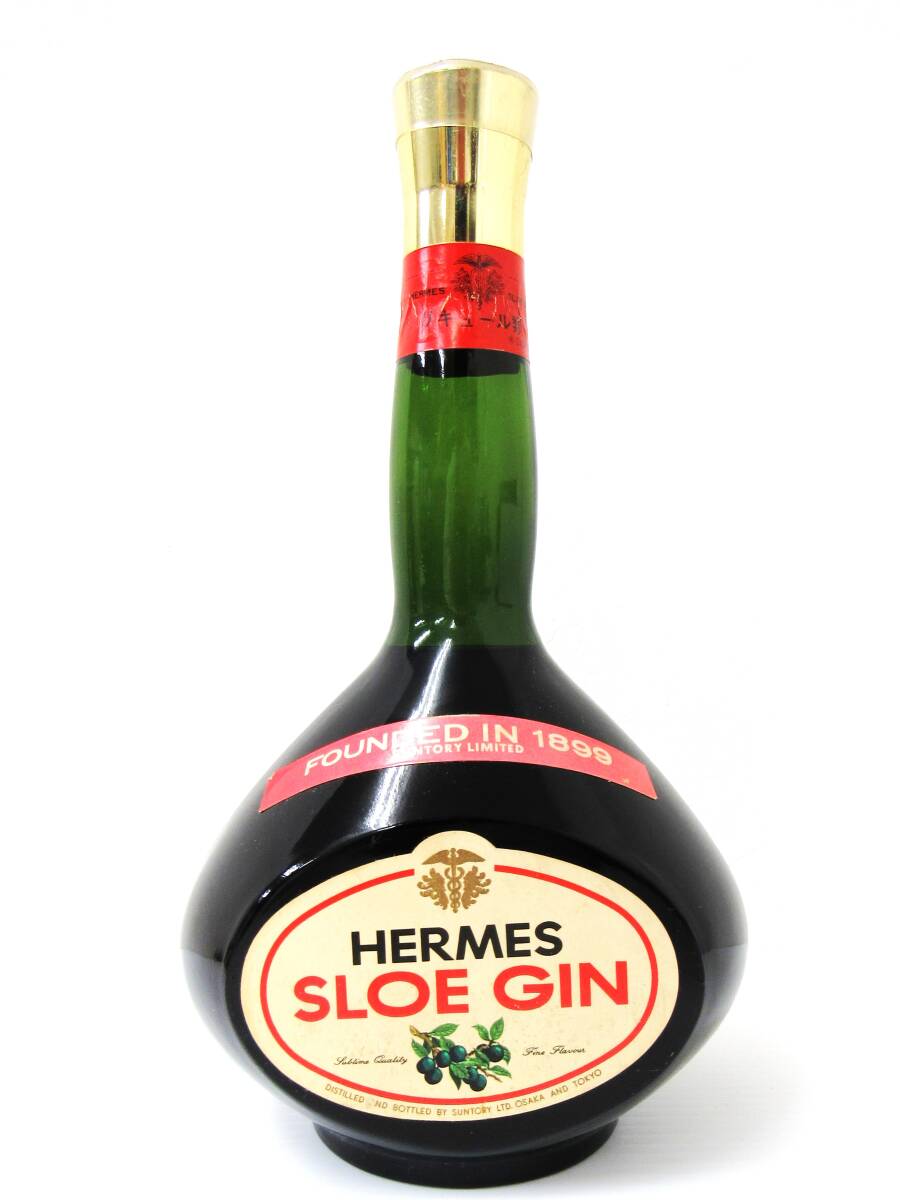【広島県内限定発送】 未開栓 サントリー ヘルメス SUNTORY HERMES SLOE GIN 720ml 28％ リキュール類 HG0315A30