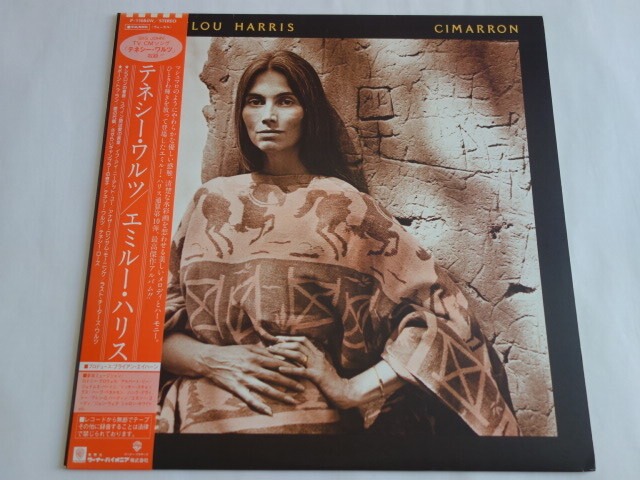 ★レコードH★（帯付 LP） エミルー・ハリス Emmylou Harris / テネシー・ワルツ Cimarron ★