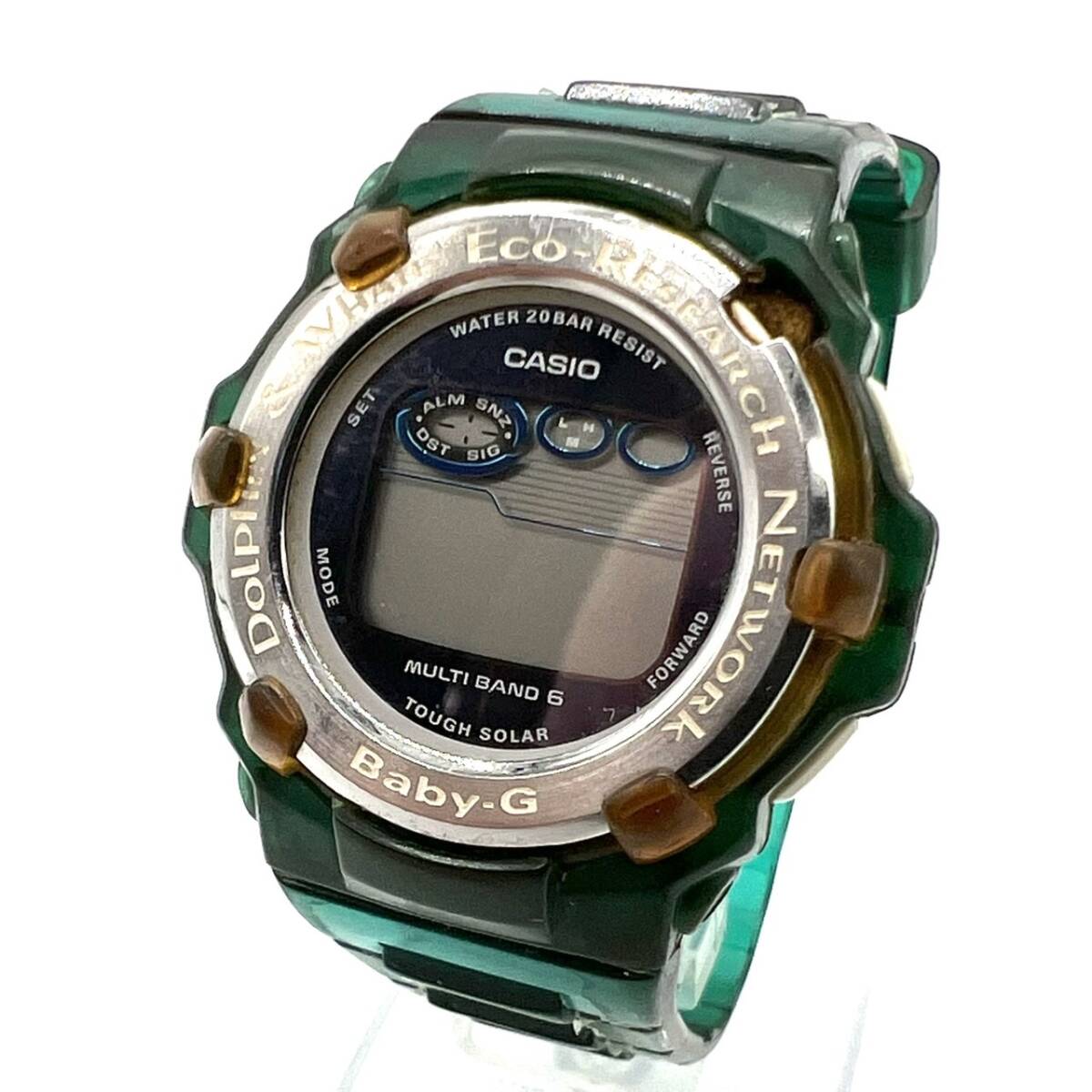 ■【激レア】 CASIO カシオ G-SHOCK Gショック Baby-G BGR-3004K エメラルドグリーン グリーン イルクジ イルカクジラ 2012年 現状品