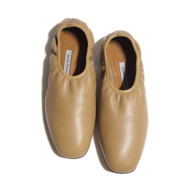 P1559R13　▼Emme Parsons エムパーソンズ ドゥーズィエムクラス 購入▼ BALERINA バレエシューズ ベージュ 37/23.5cm