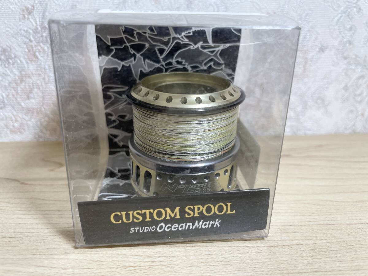 スタジオ オーシャンマーク SL2500A ゴールド スプール 07 ステラ 2500 C3000 ノーリミッツ STUDIOOceanMark Stella shimano