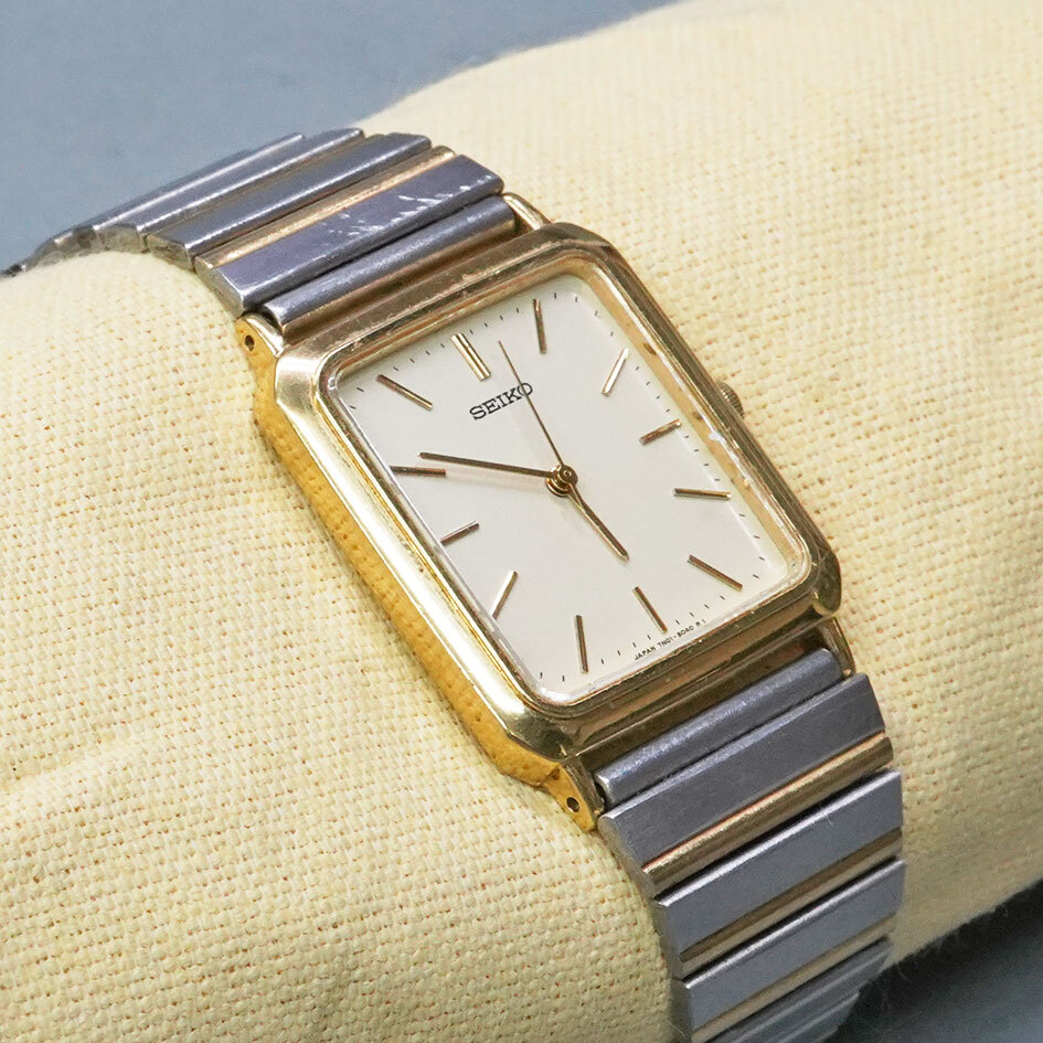 【49】SEIKO 7NO1-5021 クォーツ　男性用　腕時計 