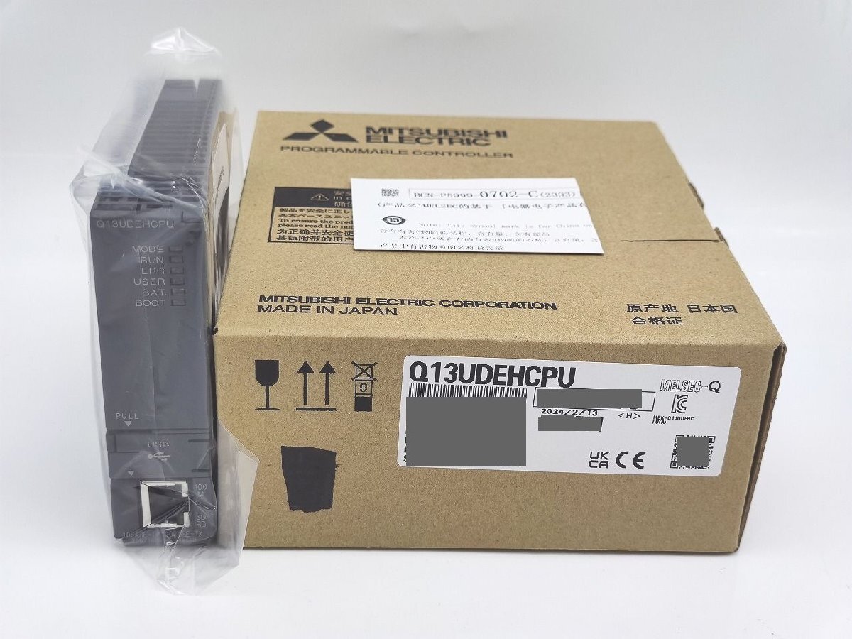 2024年製 新品 箱汚れあり 三菱 MITSUBISHI Q13UDEHCPU