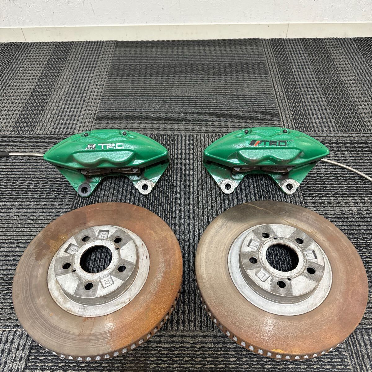 トヨタ ST205 セルカ GT-FOUR 純正オプション TRD フロントブレーキキャリパー フロントキャリパー ローター 4pot 4ポット