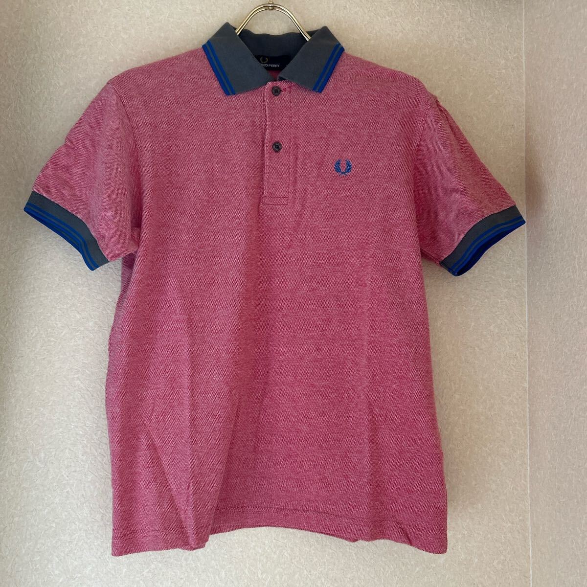 FRED PERRY フレッドペリー 半袖 ポロシャツ 半袖ポロシャツ トップス Lサイズ 値下げ
