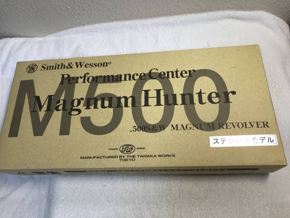 タナカ S&W M500 ステンレスモデル 新品 未使用品 元箱あり