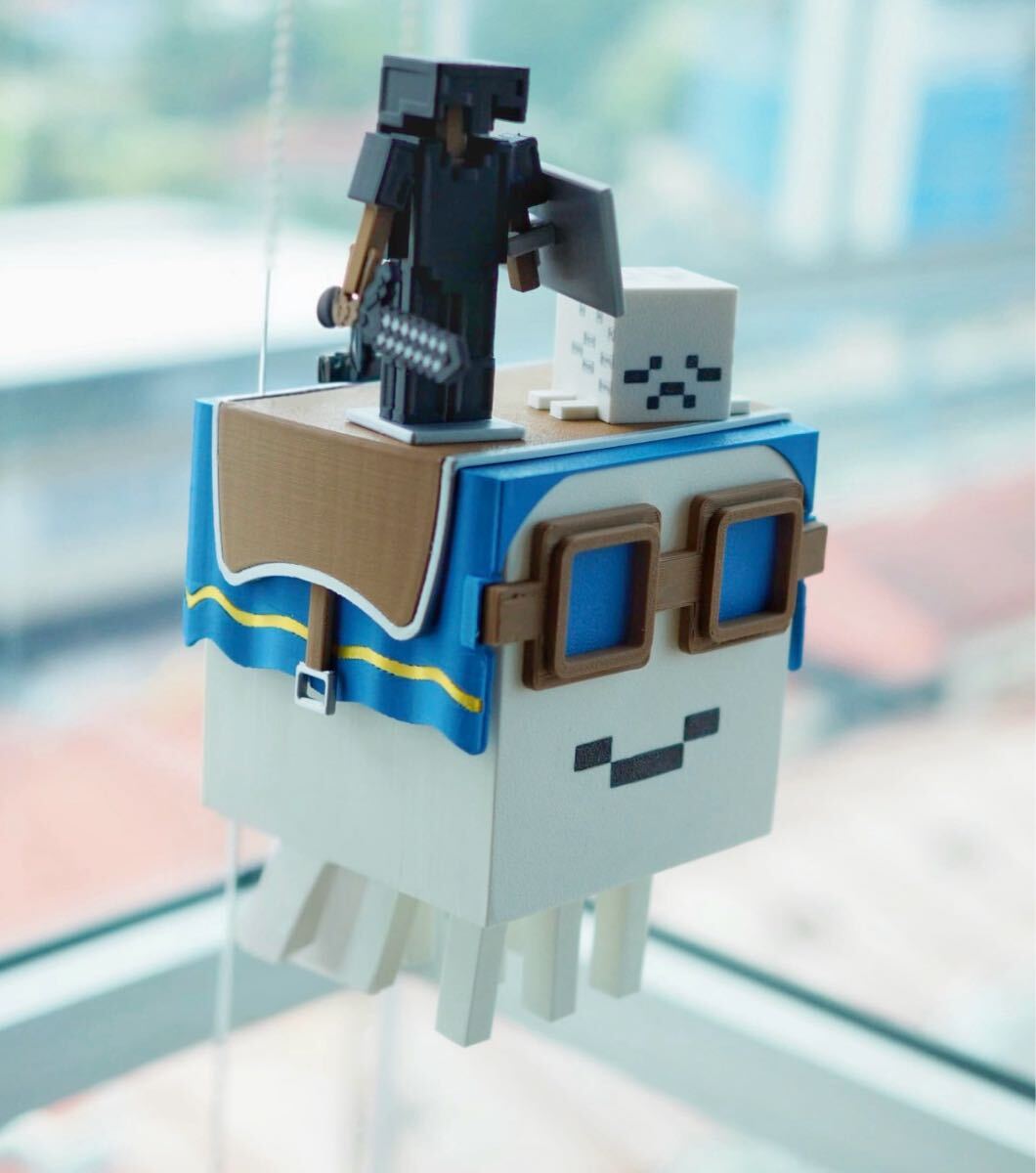 マイクラ マインクラフト Minecraft フィギュア ハッピーガスト 