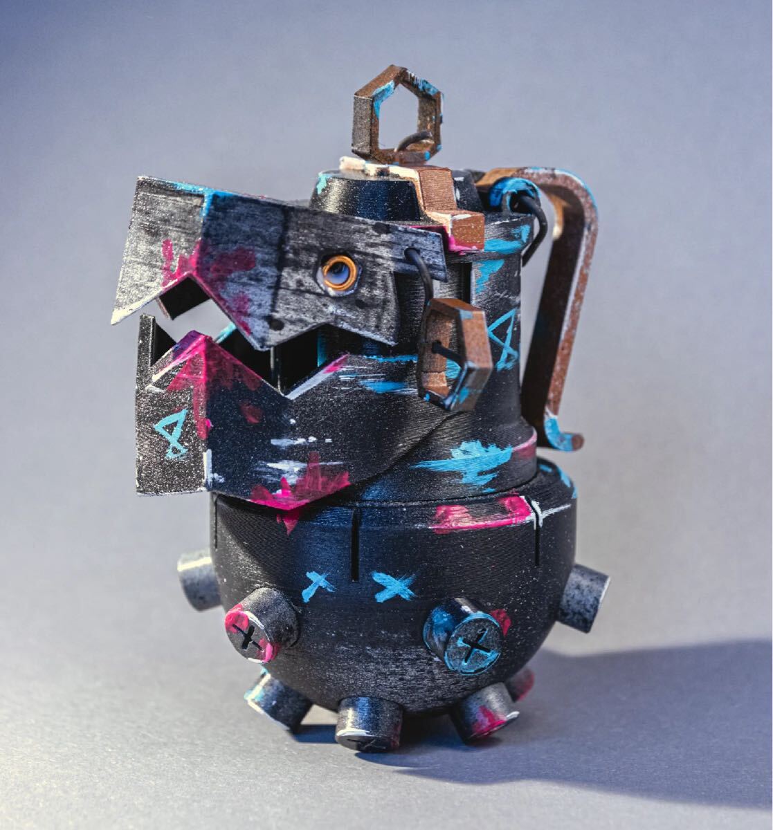 LOL League of Legends リーグオブレジェンド ジンクス 手榴弾 TFT コスプレMOVA サバゲー アーケイン パックンチョッパー 爆弾arcane jinx