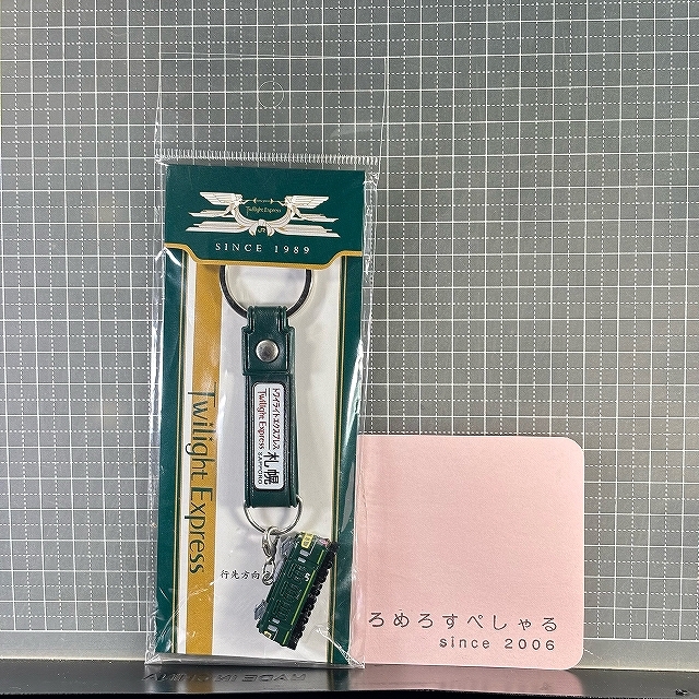 ■○【未開封♯474】行先方向幕キーホルダー「寝台特急トワイライトエクスプレス」札幌/ミニフィギュア付【国鉄/JR/鉄道/電車】