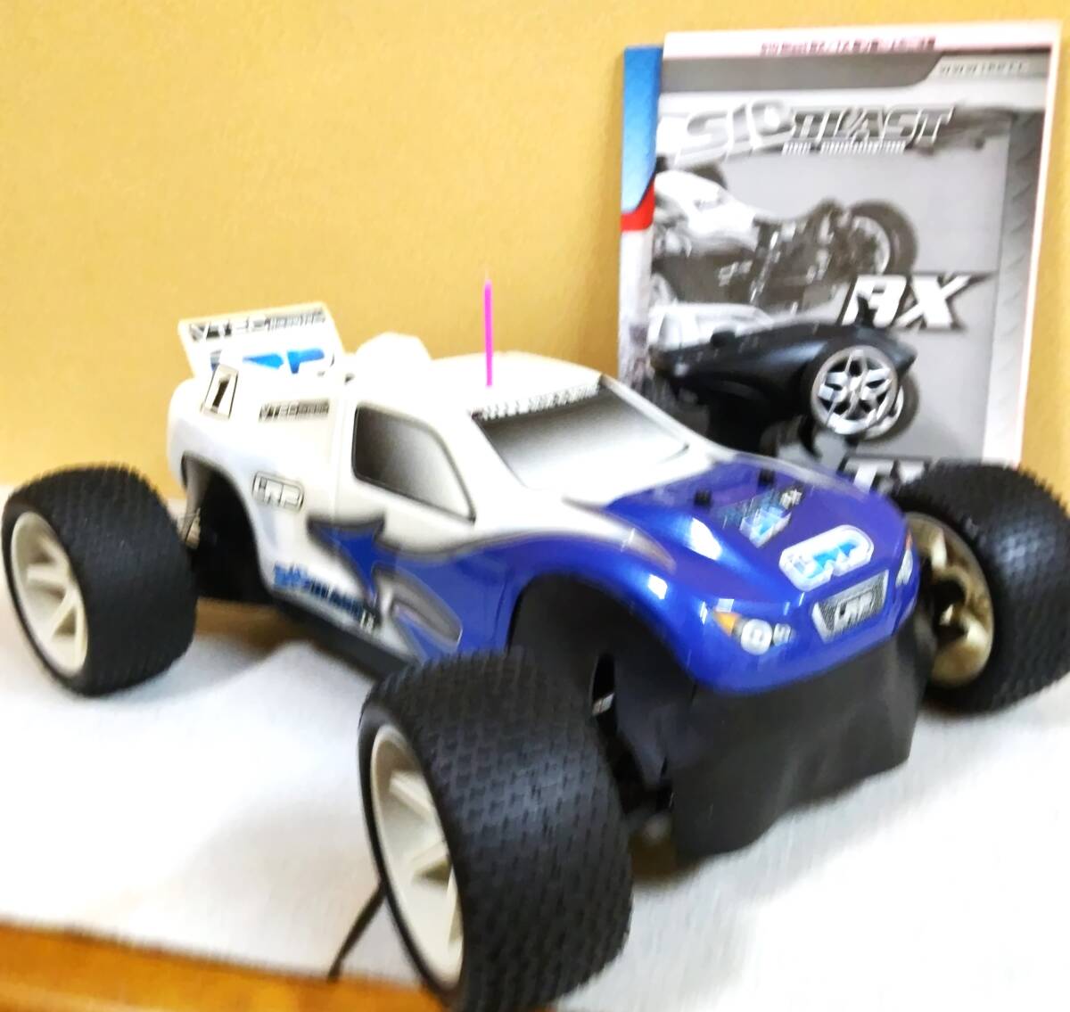 ★希少テスト走行のみ★ＬＲＰ★Ｓ１０ ＢＬＡＳＴ ＴＸ★メカ搭載済＆２.４Ｇｈｚ送受信機セット★簡易防塵仕様★