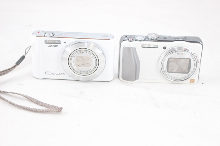 【20250607-014】パナソニック ルミックス TZ30※CASIO EXILIM EX-ZS180WE