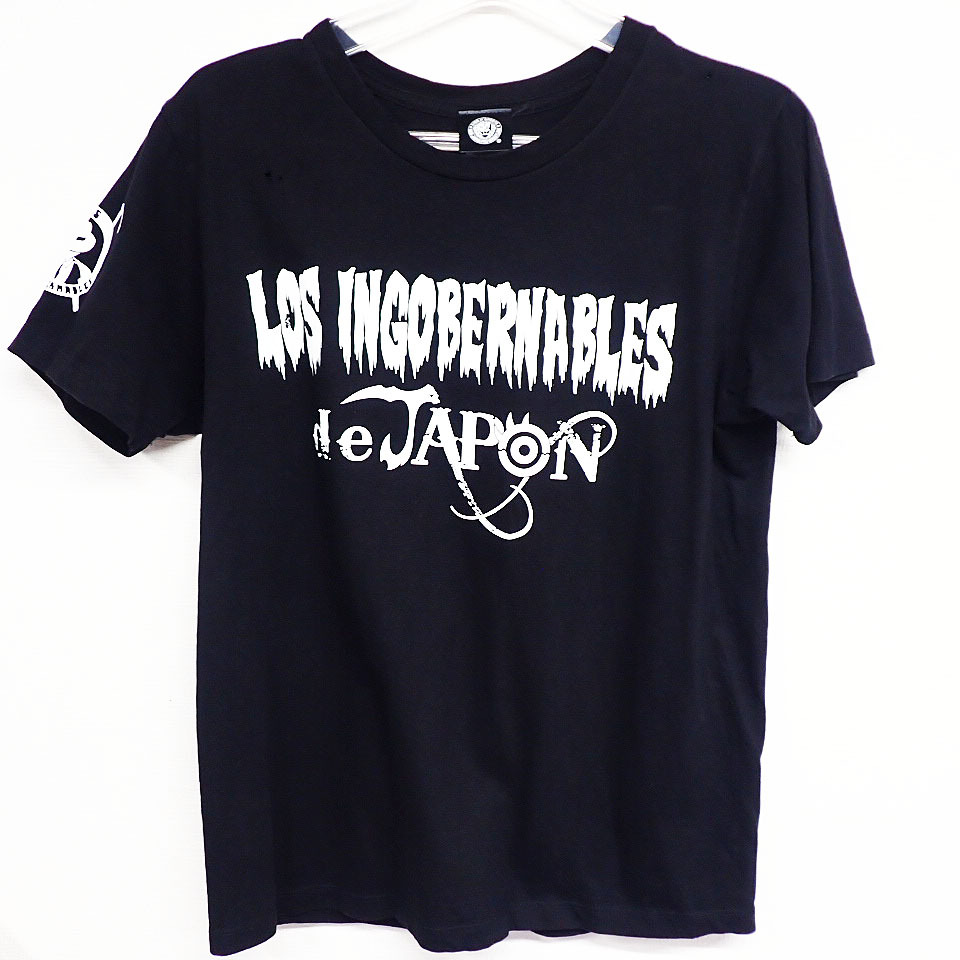 ggn3548【新日本プロレス グッズ】内藤哲也 Tシャツ★Mサイズ★ブラック★L・I・J LOS INGOBERNABLES de JAPON ロスインゴ