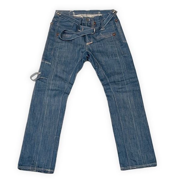 トルコ製 2008AW EU リーバイスレッド ボクシーストレート LEVI'S RED BOXY STRAIGHT 02790-0001 リジッド S/M 実寸W81L81 [ta-1422]
