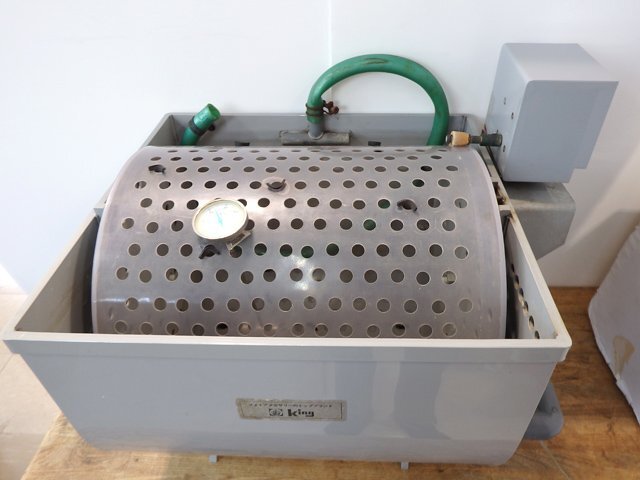 動作品 King/キング ドラム式 プリントウォッシャー 印画紙水洗い モーター駆動/回転OK