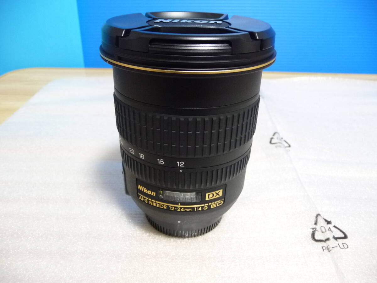 ◆ほぼ新品 展示美品 NIKON ニコン カメラレンズ AF-S DX Zoom-Nikkor 12-24mm f/4G IF-ED [超広角ズーム] ラスト