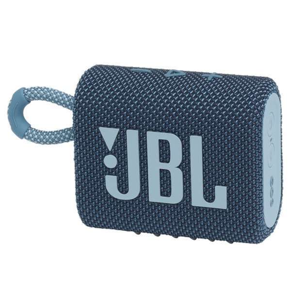 ◆新品未開封 JBL ポータブルBluetoothスピーカー JBL Go 3 ブルー（JBLGO3BLU） [209gコンパクト/IP67等級の防水性能と防塵] 