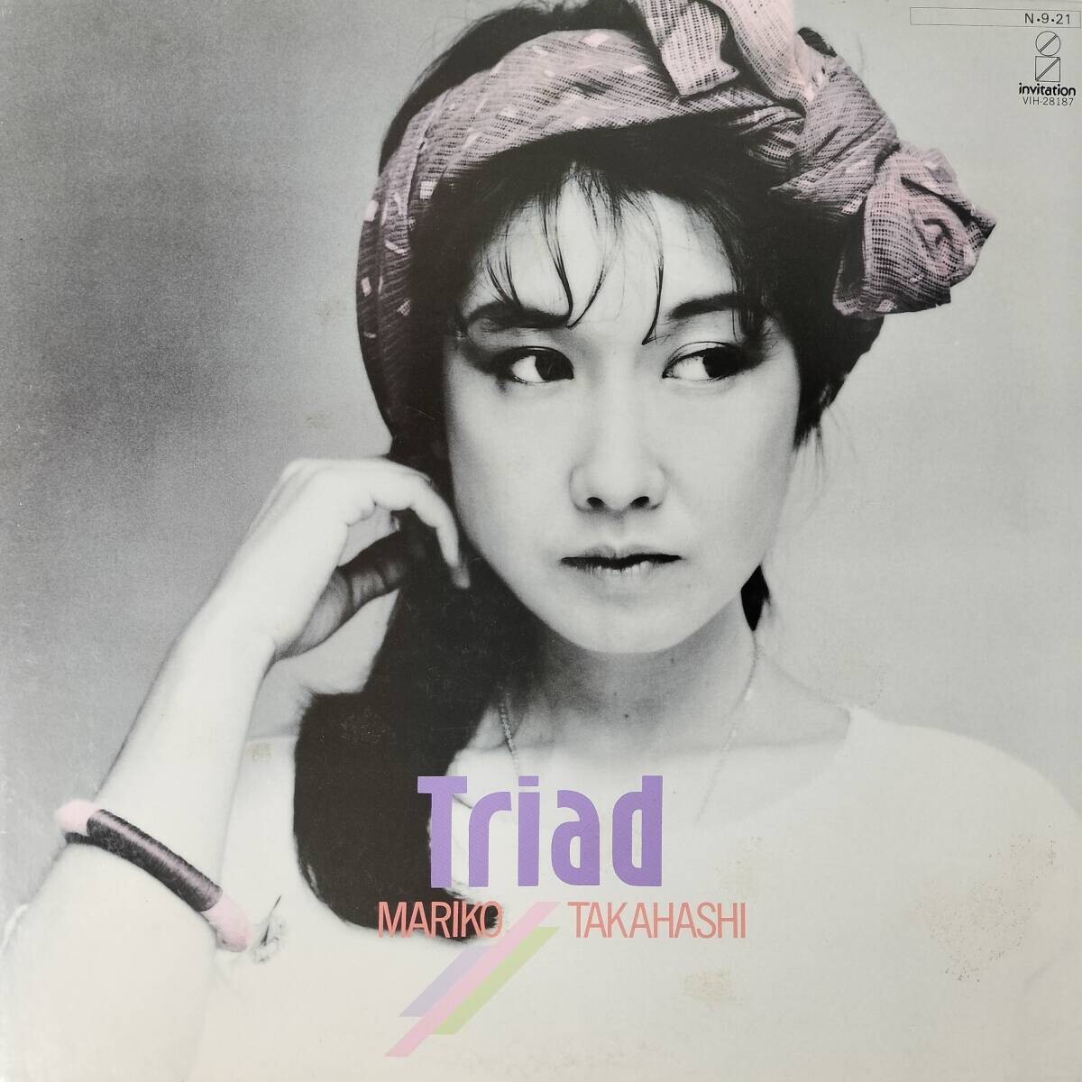 54840 高橋真梨子 / トライアード ※ジャケ破れ大 *ライナーノーツなし拍卖