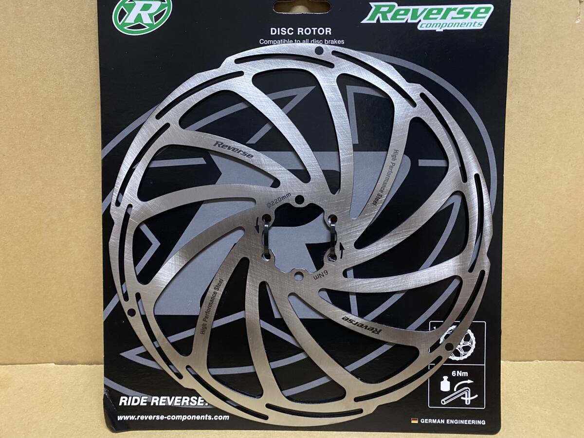 Reverse components リバースコンポーネンツ　 スチールディスクローター φ220ｍｍ　新品未使用　正規品