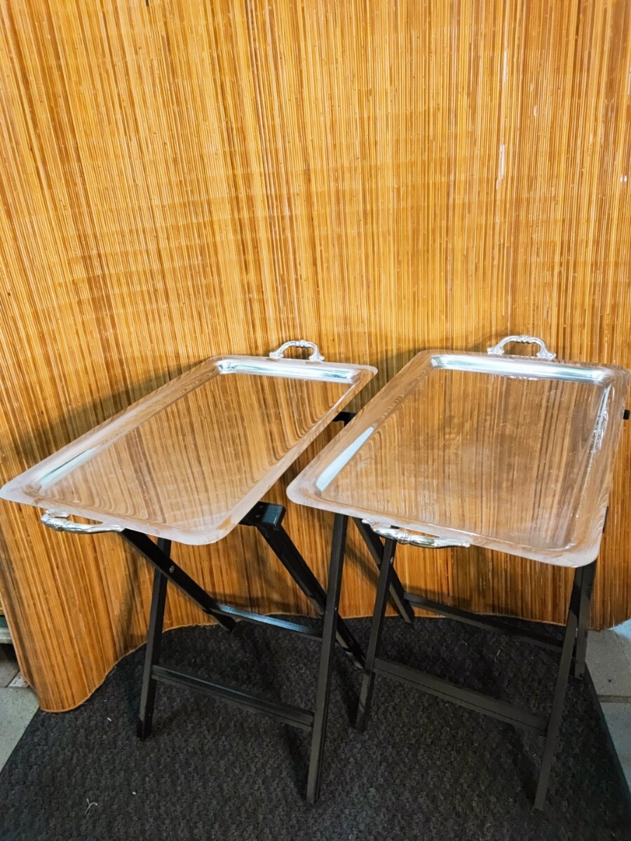 ステンレス 特大 オードブル トレー スタンド まとめ 厨房機器 業務用 店舗用 商業用 18-8 トレイ オードブルトレー パーティートレー(0612