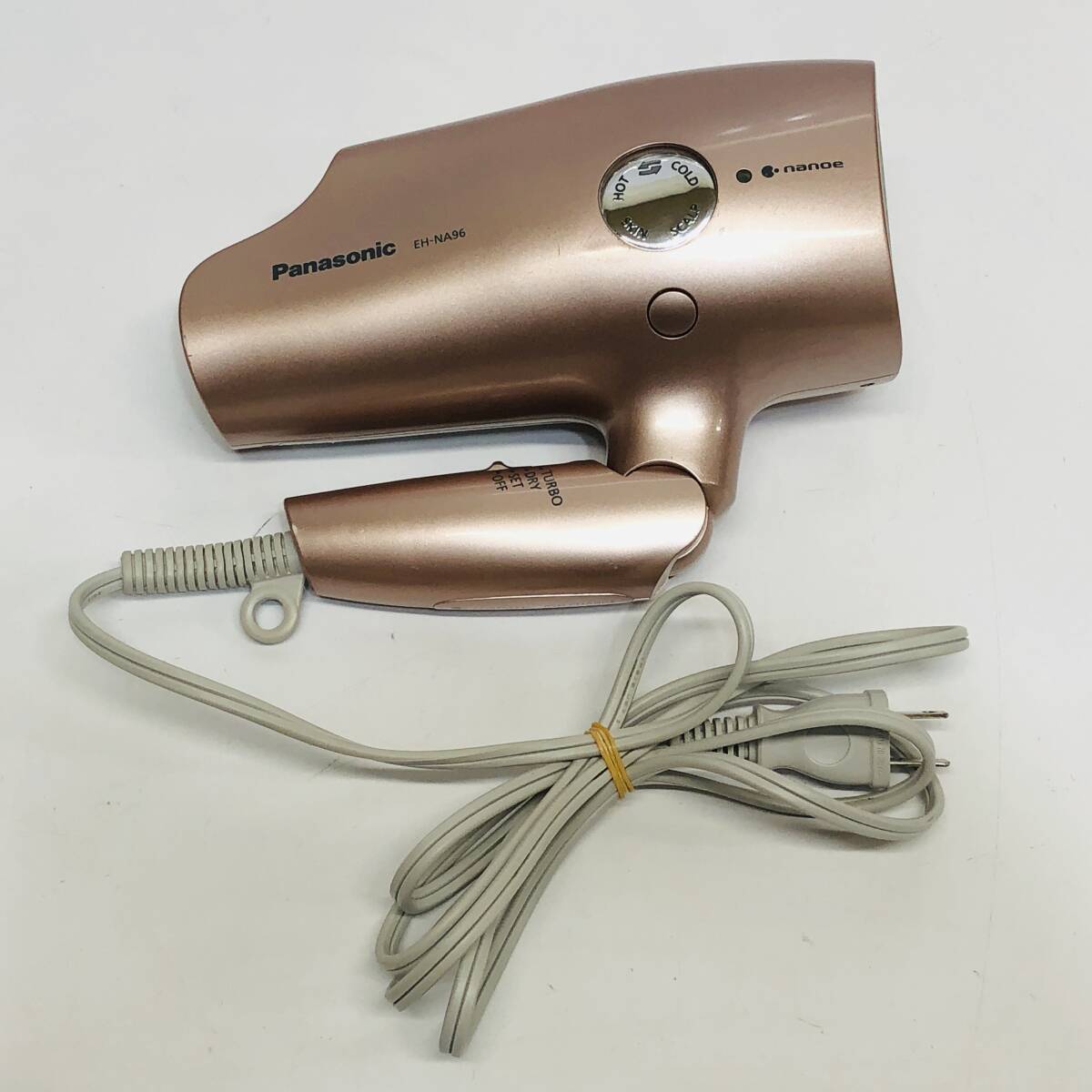 ●動作品 パナソニック EH-NA96 ヘアドライヤー Panasonic ピンクゴールド ナノケア ナノイー ブロー マイナスイオン S4296