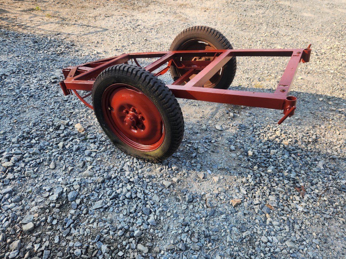 牽引台車 トレーラー 牽引車 搬送車 農機具 農業用機械 運搬台車 台車 けん引