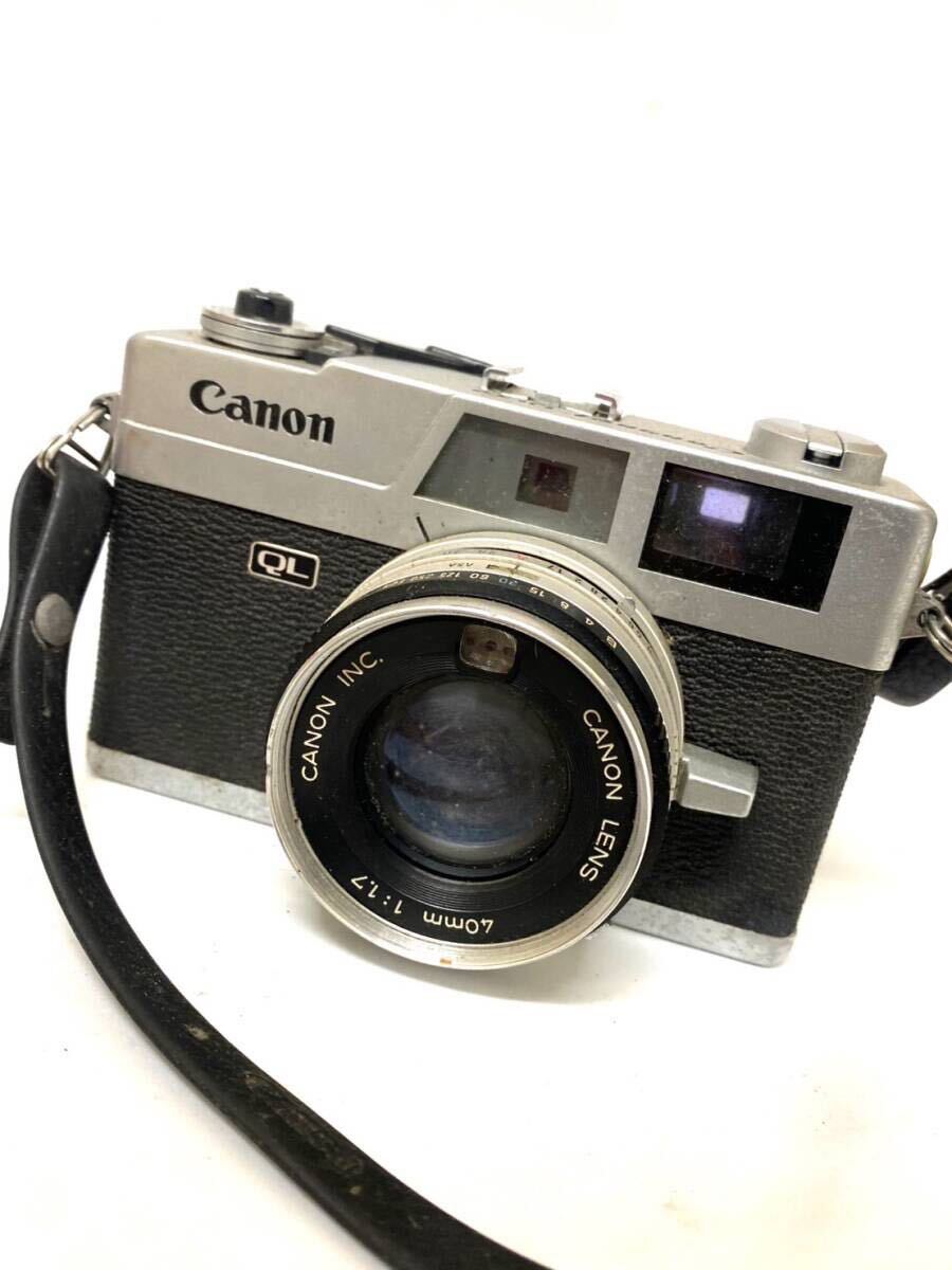 CANON キヤノン Canonet QL17 フィルムカメラ コンパクトカメラ 動作未確認 yh061901 