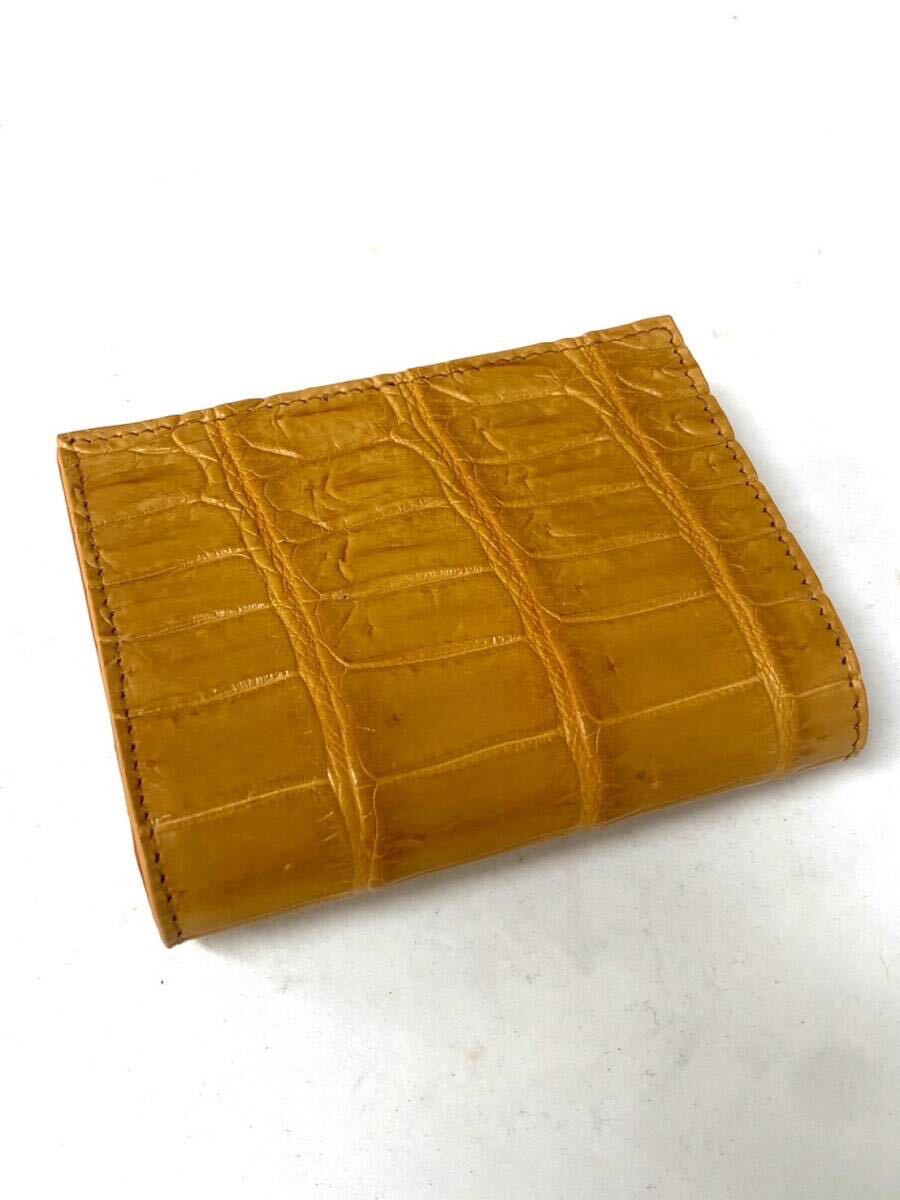 未使用品 クロコダイル カードケース カード入れ 名刺入れ パスケース 定期入れ 財布 コインパース コインケース レディース ot113012
