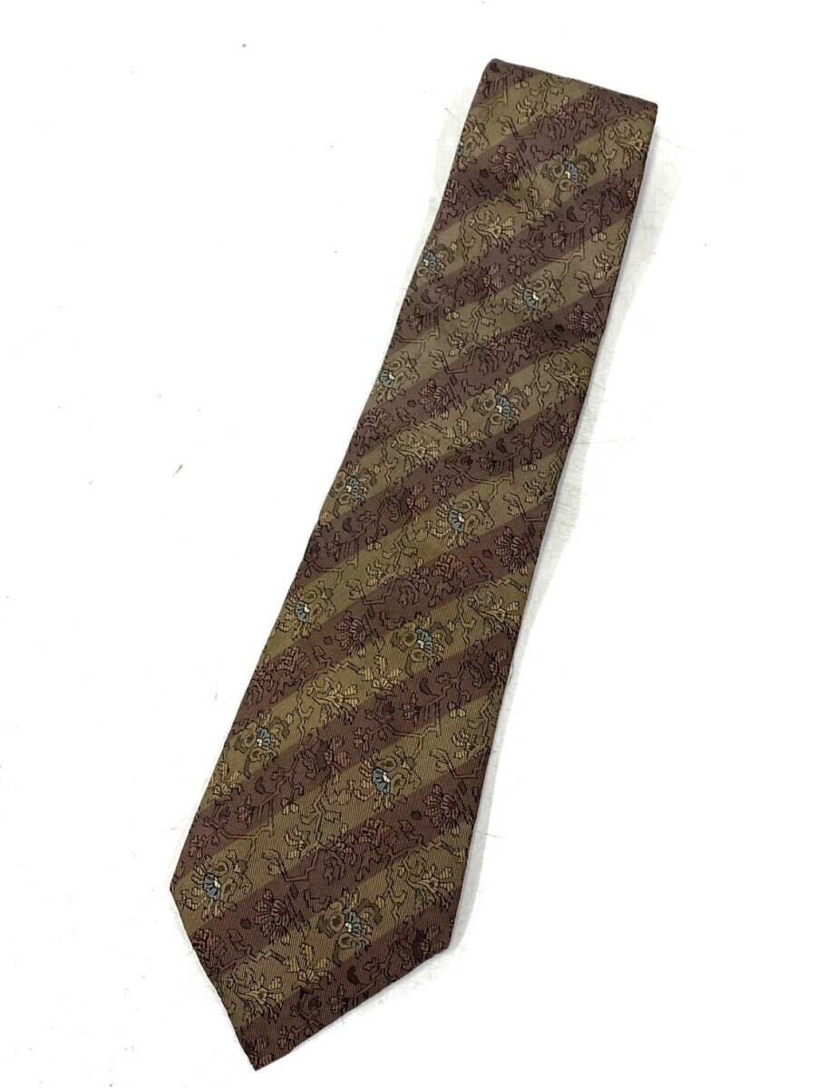 Yves saint Laurent イヴサンローラン 総柄 ネクタイ メンズ ファッション小物 yt122601 