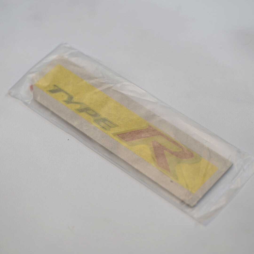 新品・未使用☆ホンダ シビックタイプR　FL5　タイプRエンブレム　品番：75723-T60-A01　純正エンブレム　1個　TYPE-R　TYPER　| 送料無料