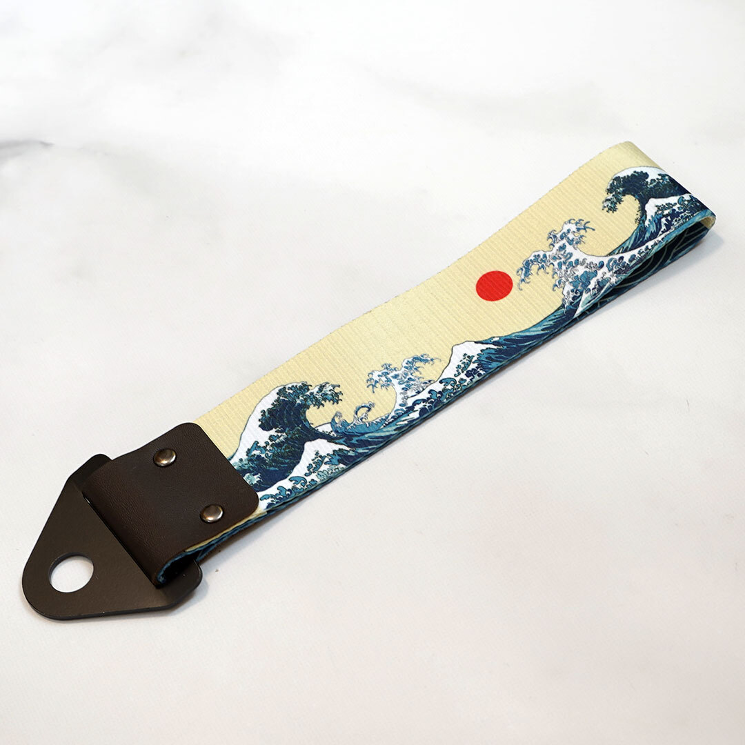 新品・未使用☆浮世絵　牽引ストラップ　トーストラップ　高強度ナイロン製　ボルト付き　牽引フック　ベルト式　送料無料