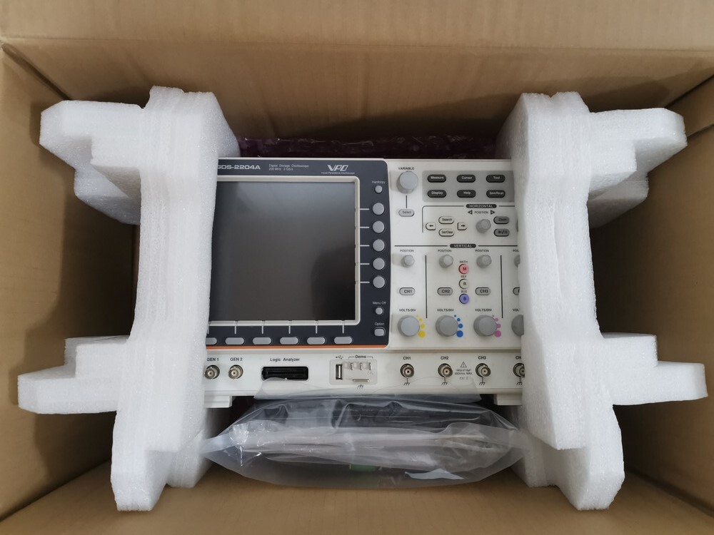 ★極上!動作保証! GWINSTEK GDS-2204A デジタルストレージオシロスコープ 200MHz(4CH)/2GS/s