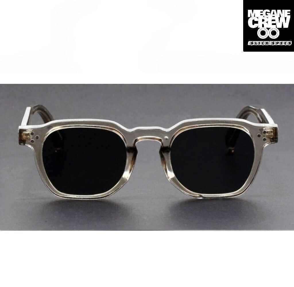 Classic Signature シャンパングレー×グレー サングラス 02