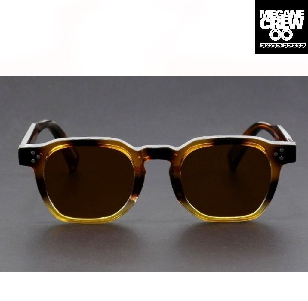 Classic Signature べっ甲柄×ブラウンレンズ サングラス 02