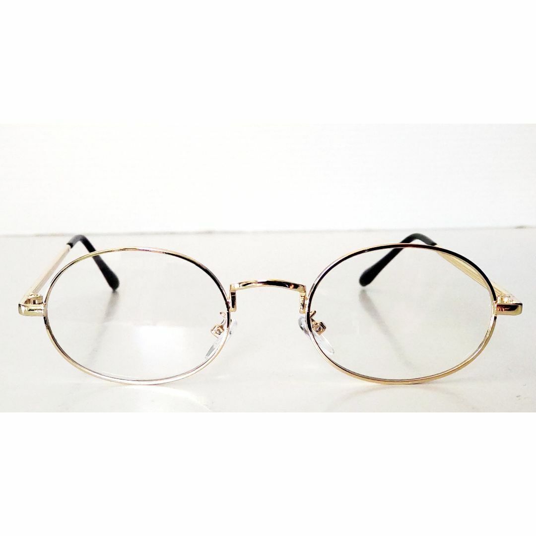 Brio Oval ゴールド オーバルメガネ 02