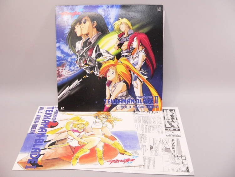 （LD） 宇宙の騎士テッカマンブレード VOL.3 VIRGIN-DREAM　／レーザーディスク【中古】
