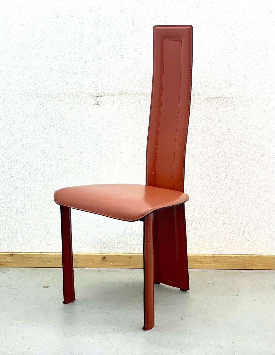 大塚家具 ダイニングチェア ハイバックチェア リビングチェア 椅子 食卓椅子 アンティーク ヴィンテージ■兵庫県姫路市から 25-2725