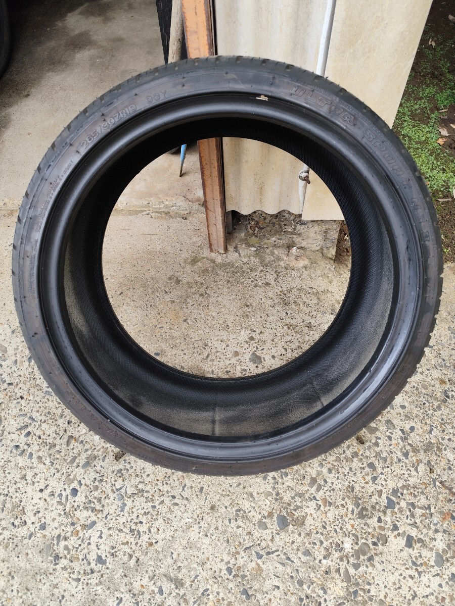 ナンカン　NS-2 265/30-19 １本　2023年　バリ溝