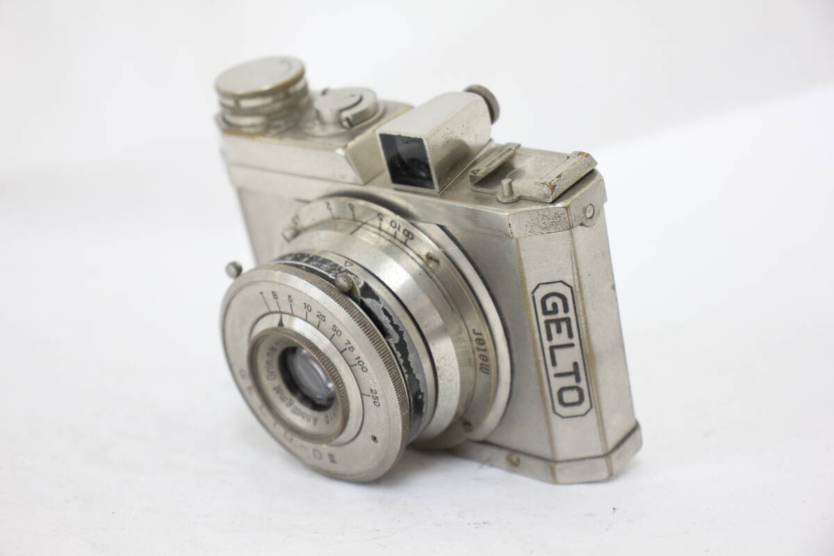 【訳あり品】 Gelto Gelto-D III Grimmel 50mm F4.5 カメラ e1283