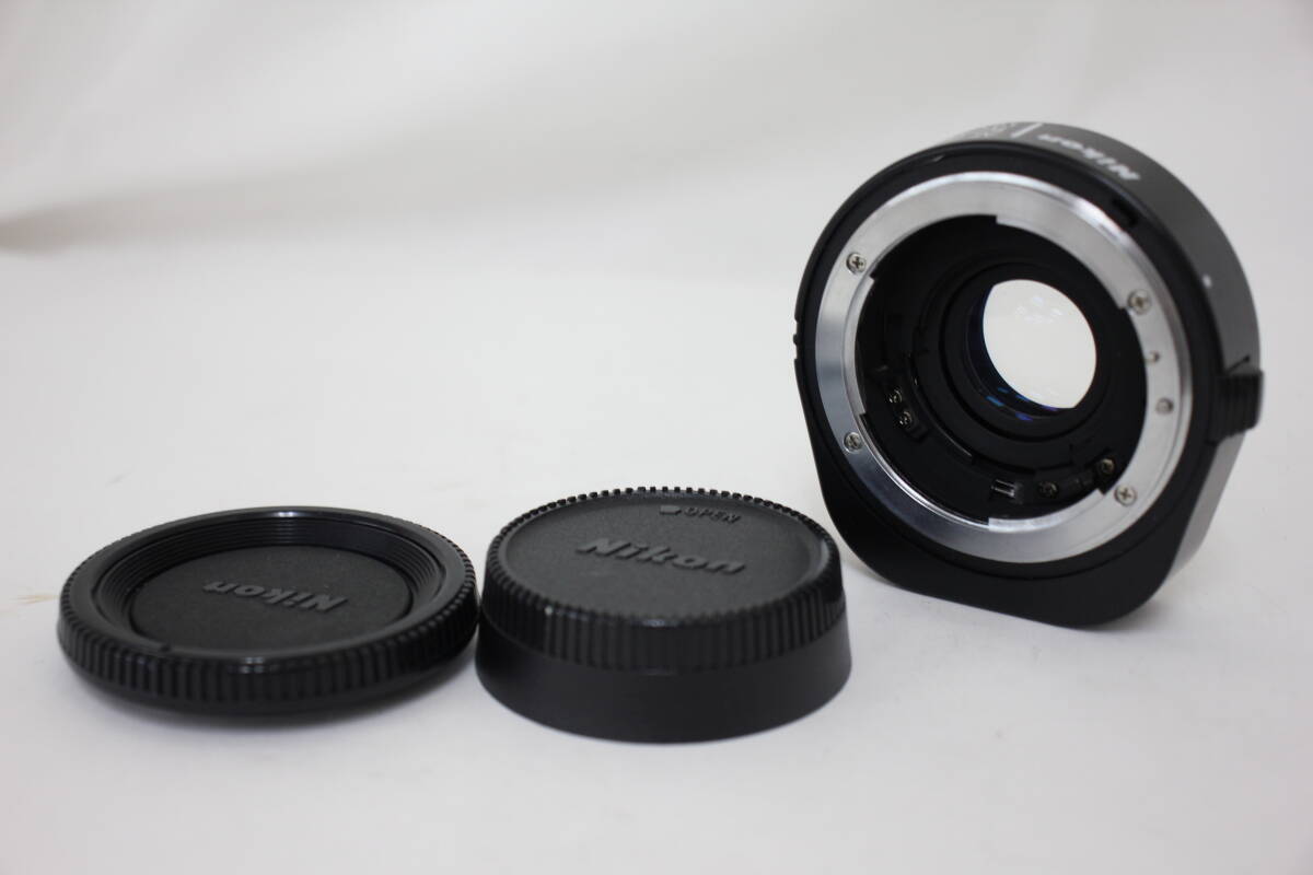【返品保証】 ニコン Nikon AF Teleconverter TC-16A 1.6x 前後キャップ付き テレコンバーター e1335