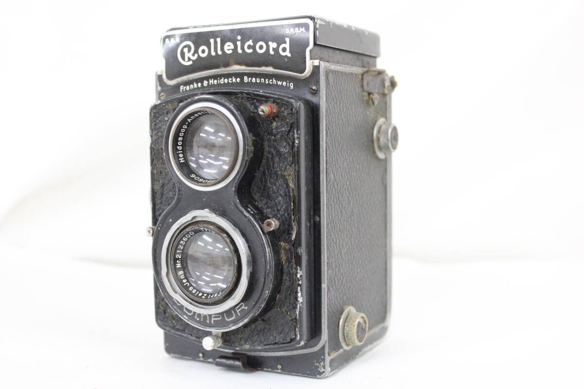 【訳あり品】 ローライ Rolleicord D.R.P 7.5cm F3.5 二眼カメラ M6659