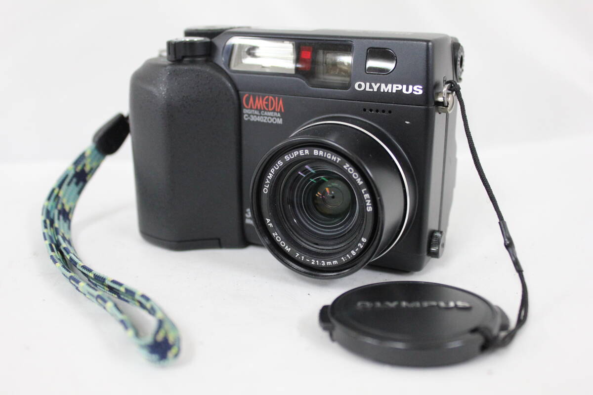 【返品保証】 【便利な単三電池で使用可】オリンパス Olympus C-3040ZOOM コンパクトデジタルカメラ M6700