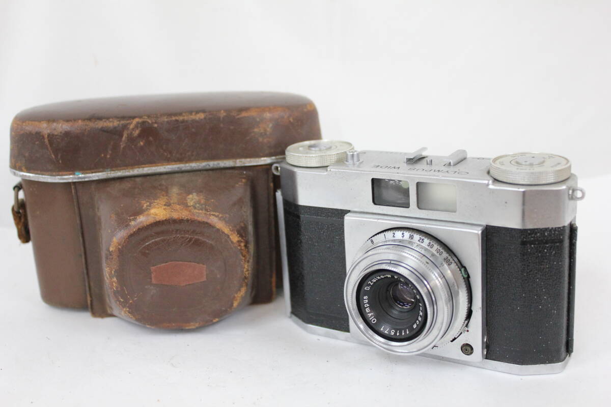 【訳あり品】 オリンパス Olympus WIDE D.Zuiko-W F.C. 3.5cm F3.5 ケース付き レンジファインダー カメラ M6742
