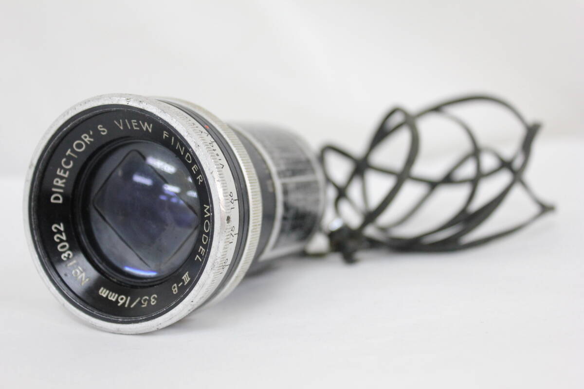 【訳あり品】 Director's View Finder Model III-B 35/16mm レンズ M6916