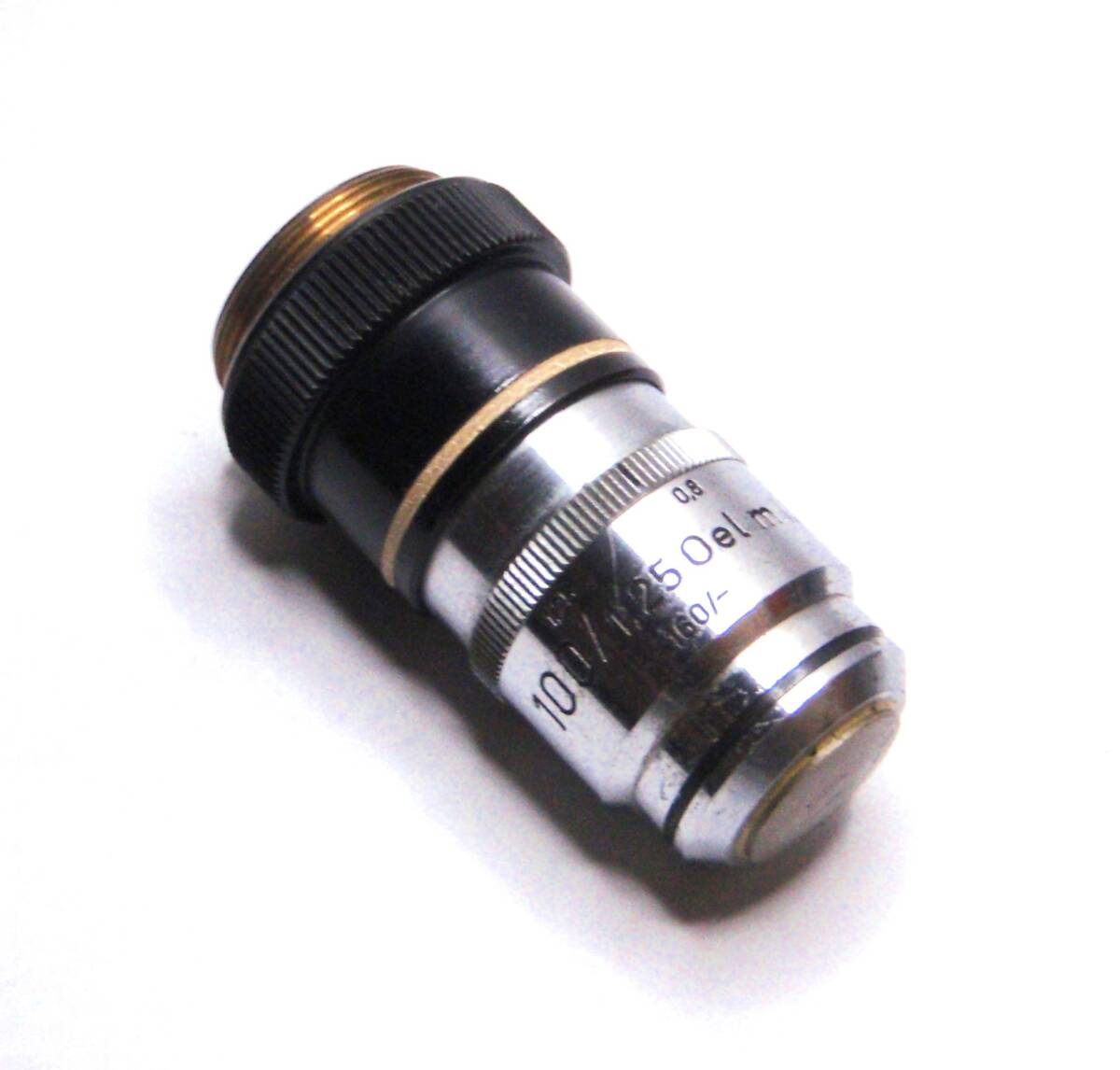 [JN810597Ob]●Carl Zeiss 100 1.25 Oel m.l. 160/-、顕微鏡対物レンズ、RMS、ケース付、未確認。デシケータ保存、USED綺麗【匿名配送】