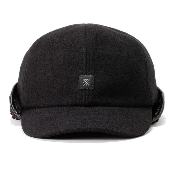 ☆Sale/新品/正規品 ROARK SAFECAMP TYPE B3 MELTON CAP | Color：BLACK | Size：FREE | ロアークー/メルトンキャップ