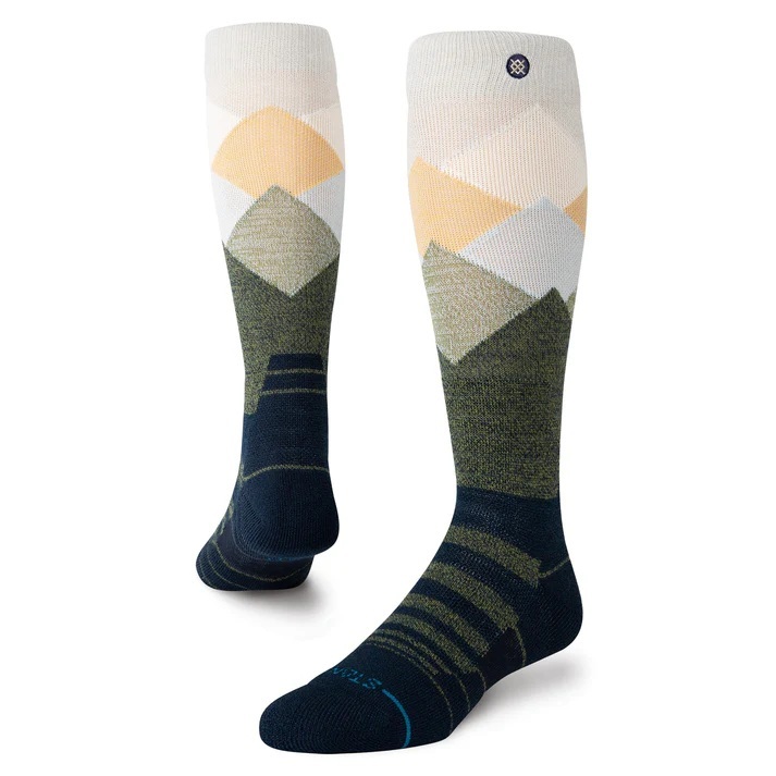 ☆Sale/新品/正規品 STANCE SOCKS ”MISTY MID WOOL SNOW” SNOWBOARD.SOCKS | Size：L | Color：NAVY | スノーボードソックス