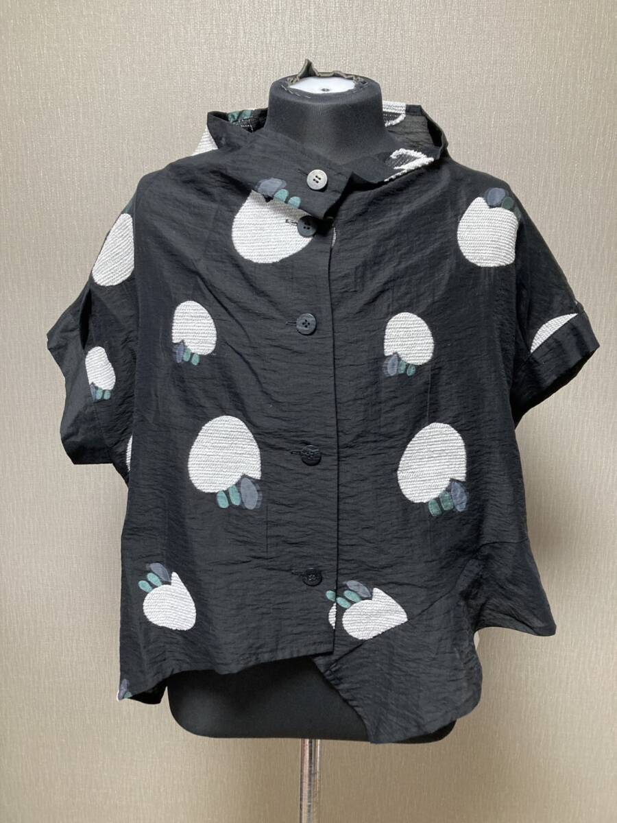 sensounico センソユニコ 慈雨 ジウ トップス カットソー レディース ブラック ４０ 夏 半袖 慈-6-96